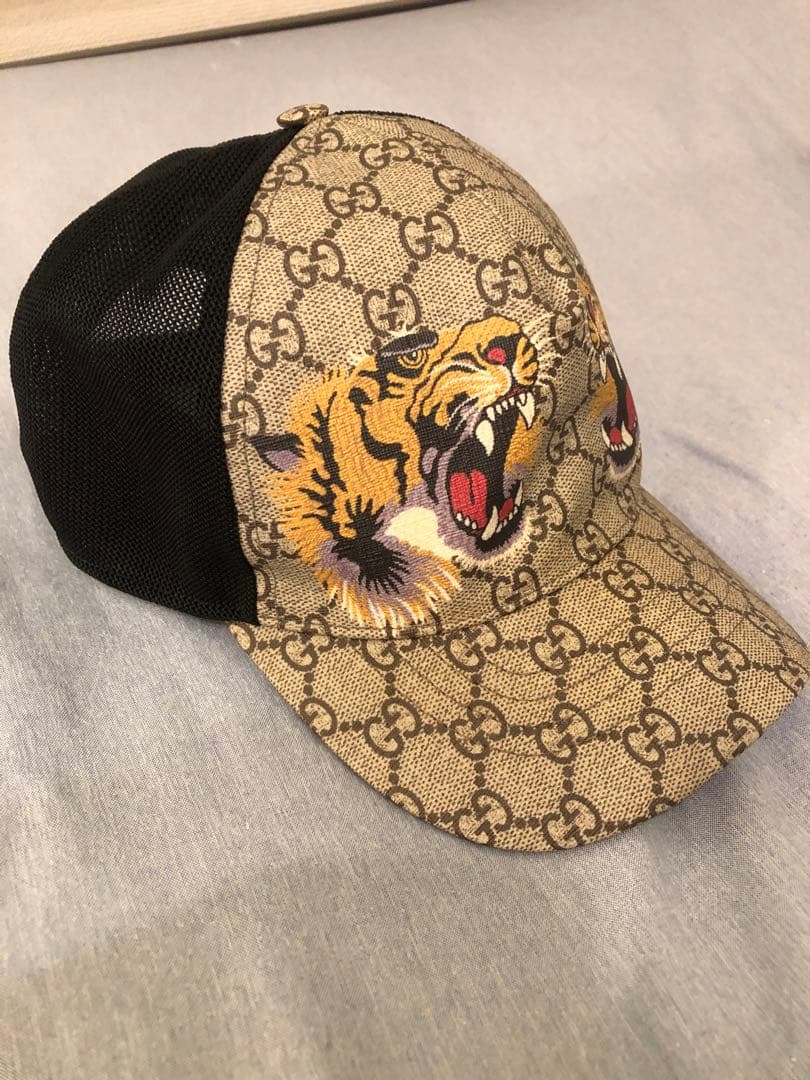 GUCCI 希少タイガーキャップ 最終値下げ L108198943 - 帽子オンライン