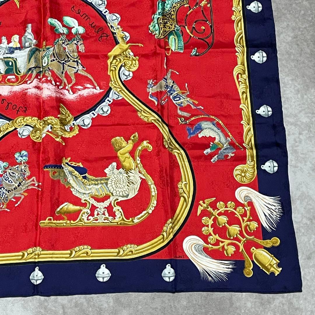 エルメス HERMES 羽飾りと鈴 Plumes et Grelots スカーフ - メルカリ