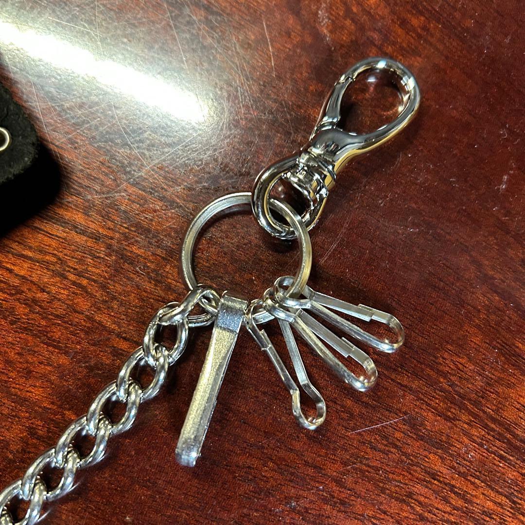 ヴィンテージ USA スタッズ トラッカーウォレット オモシーチャンネル