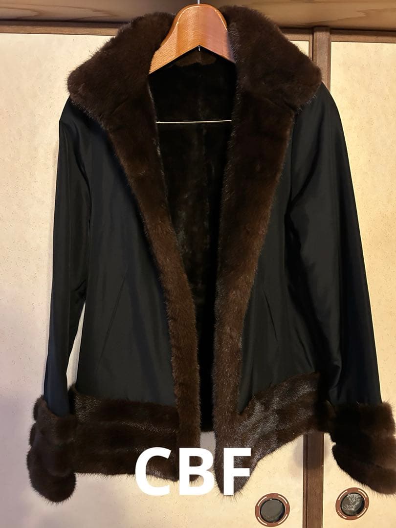 CBF ヴィーゼル　ミンクコート 30%OFF 会員価格適用外】ウィーゼル ミンク コート (M7882) 毛皮