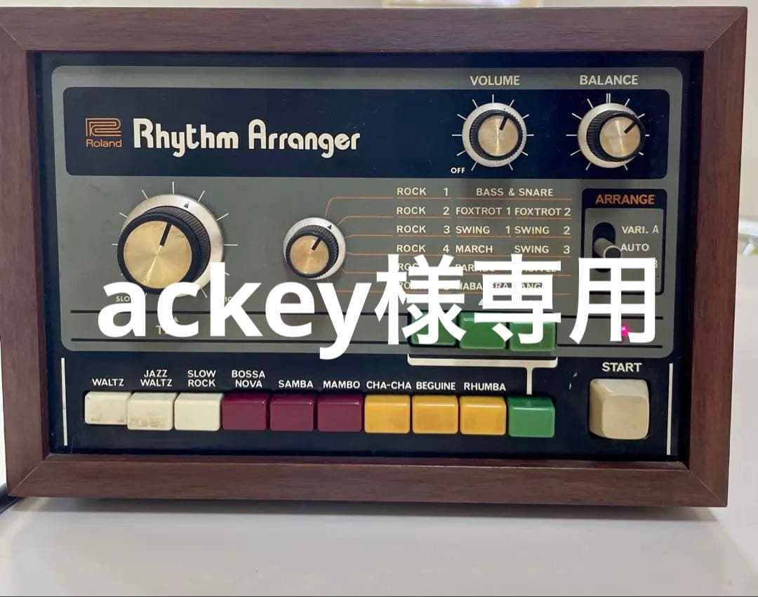 アンプ Roland Rhythm Arranger Roland TR-66 Rhythm Arranger - YouTube