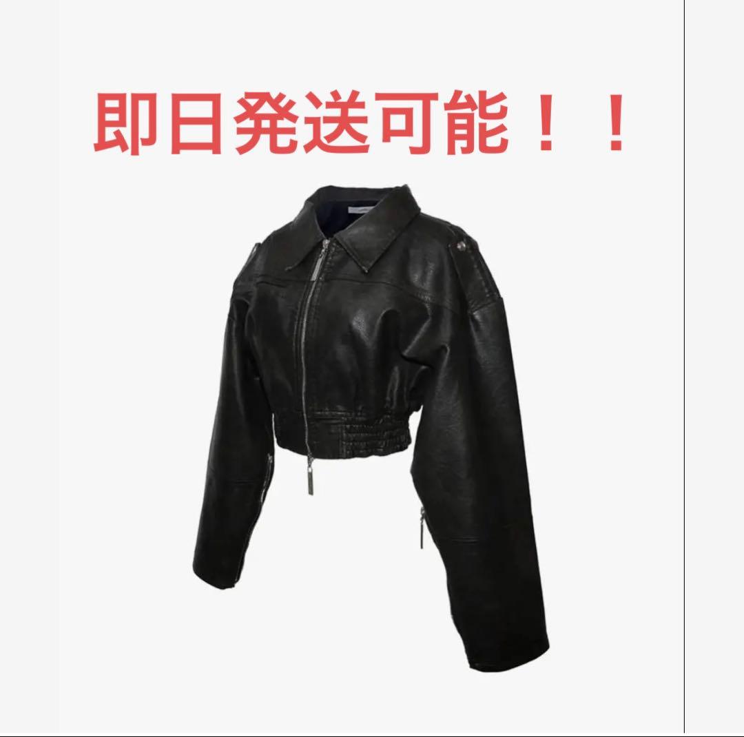melt the lady fake leather jacket - メルカリ