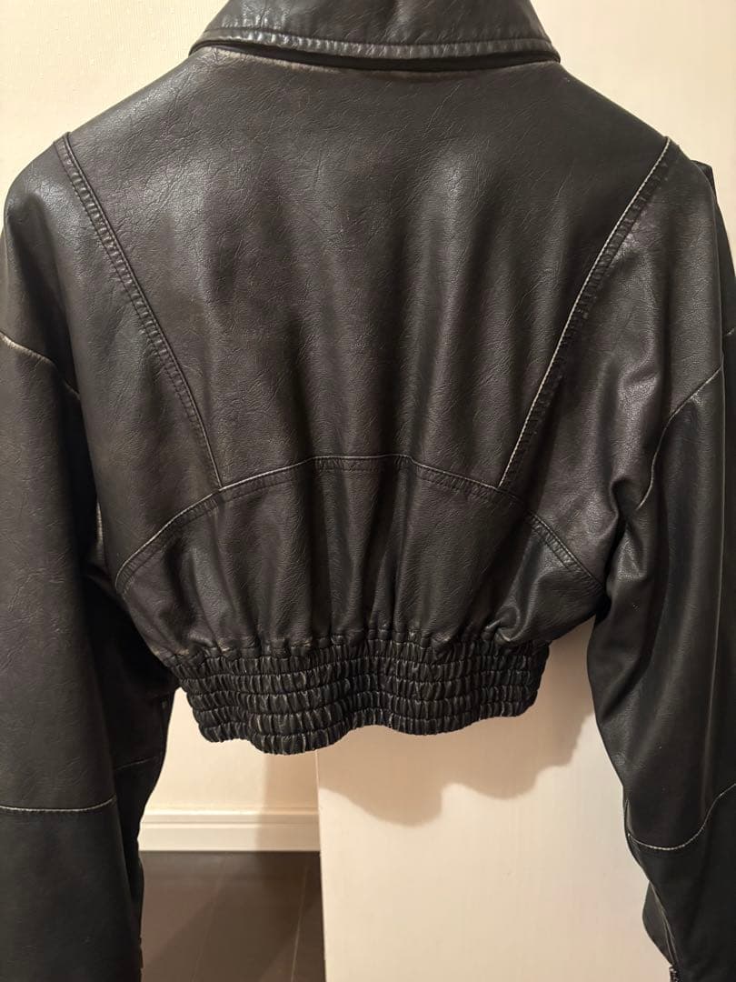 melt the lady fake leather jacket - メルカリ