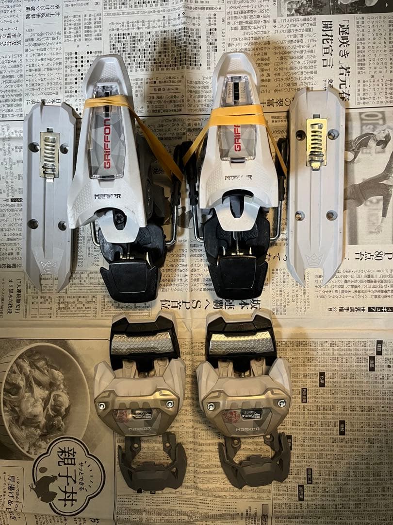MARKER GRIFFON 13 スキービンディング マーカー ビンディング GRIFFON 13 ブラック×ブルー MARKER グリフォン