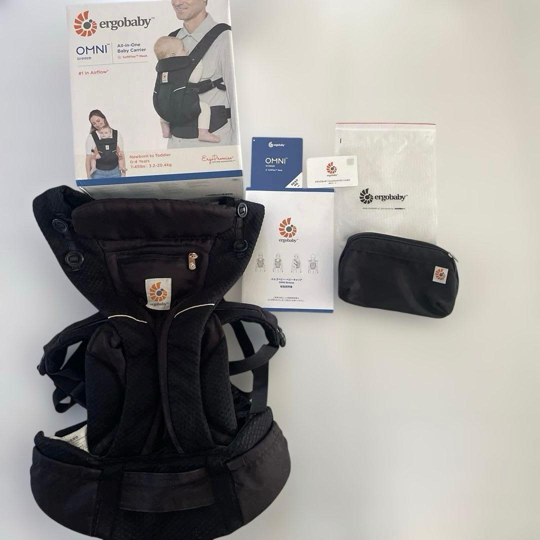 ergobaby OMNI BREEZE エルゴ オムニブリーズ 抱っこ紐 - メルカリ