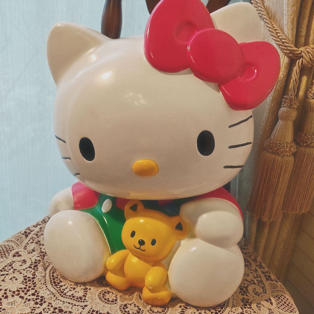 ハローキティ キティちゃん 貯金箱 レア 大きい 平成レトロ 1995年