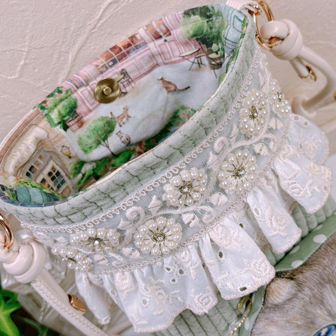 ゆ*ら様 コヤンイサムチョン♡ルミちゃんのインド刺繍×若草ヌ