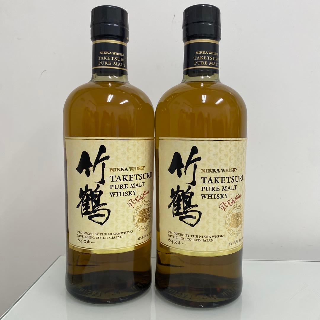Taketsuru Pure Malt Whisky 700ml 2本 Amazon.co.jp: 竹鶴ピュアモルト 700ml【2本セット】ジャパニーズ
