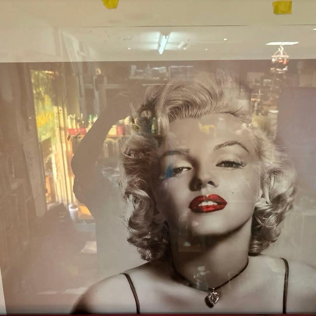超貴重 マリリン・モンロー モノクロ写真 70cm✖️50cm