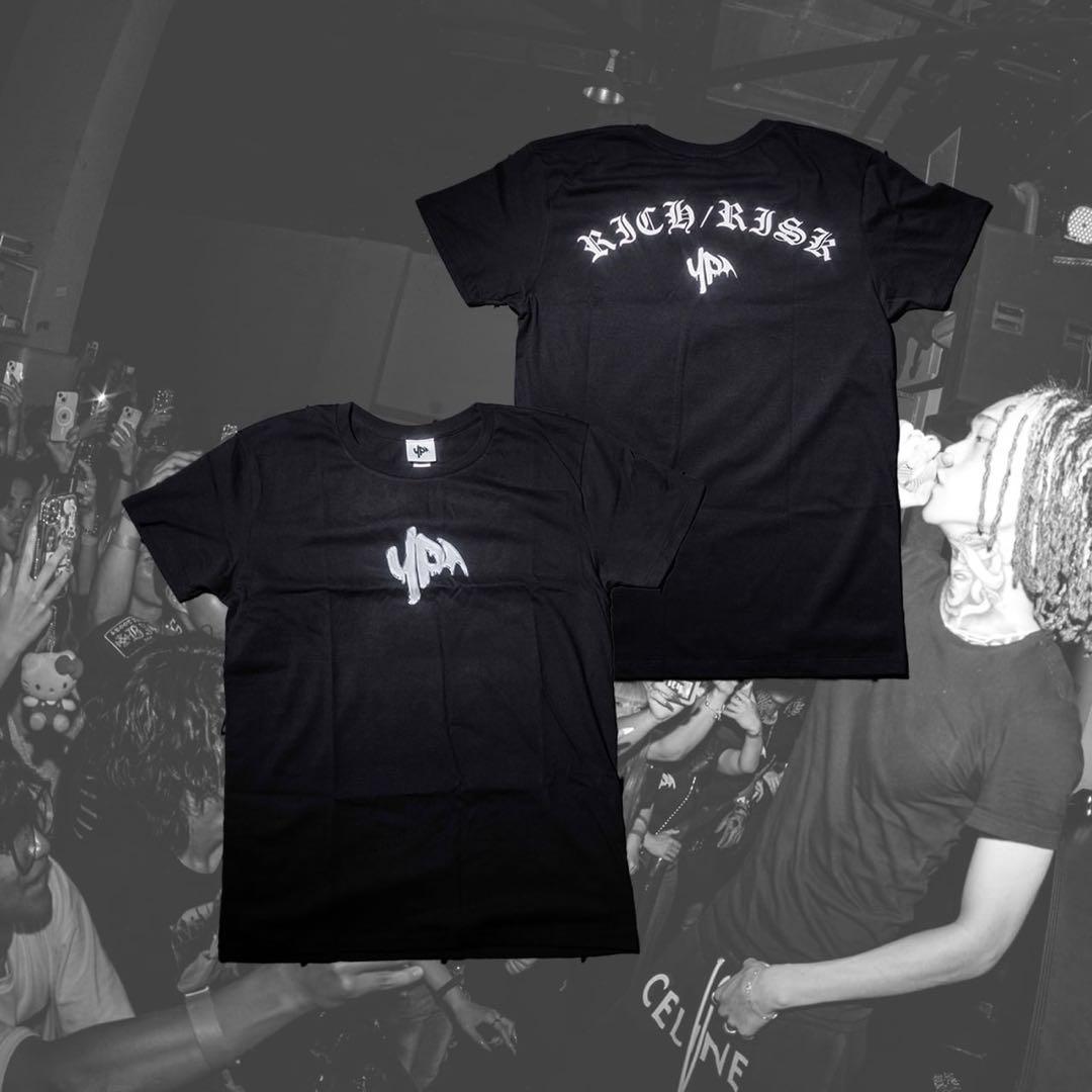 RICH/RISK Tシャツ 黒xs Yvng Patra ヤンパト - メルカリ