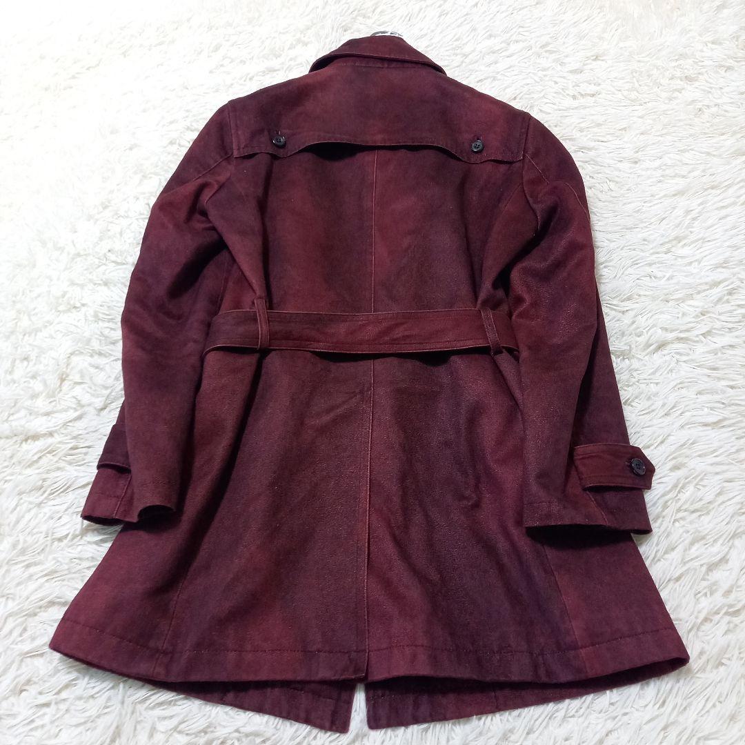 ○良品○ トルネードマート マイクロスウェード ベルト トレンチ