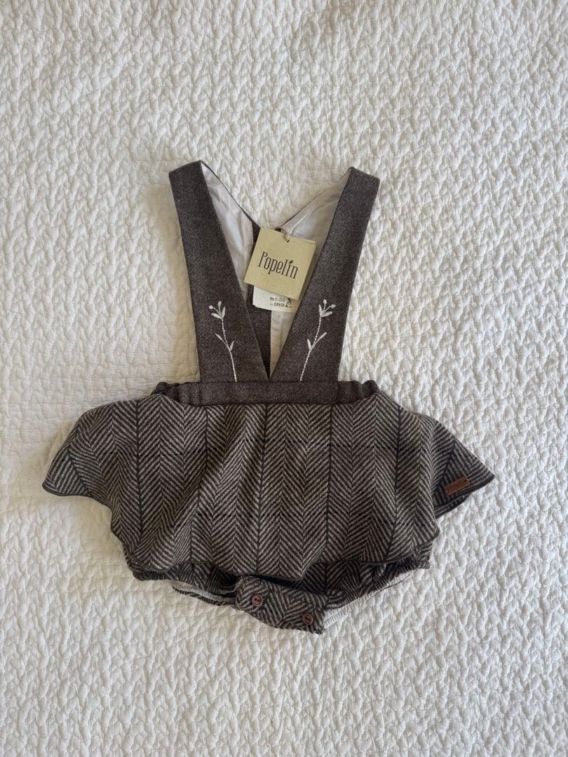 購入前配送先確認 popelin ロンパース 3-4y T5545084733