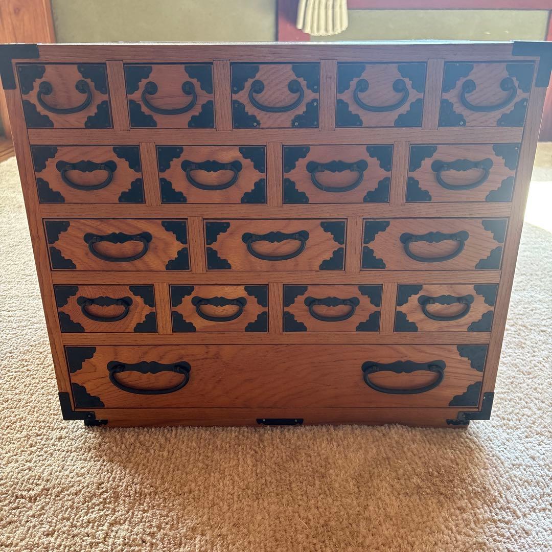 レトロ調 薬箪笥 薬箱 引き出し17杯和箪笥 - メルカリ