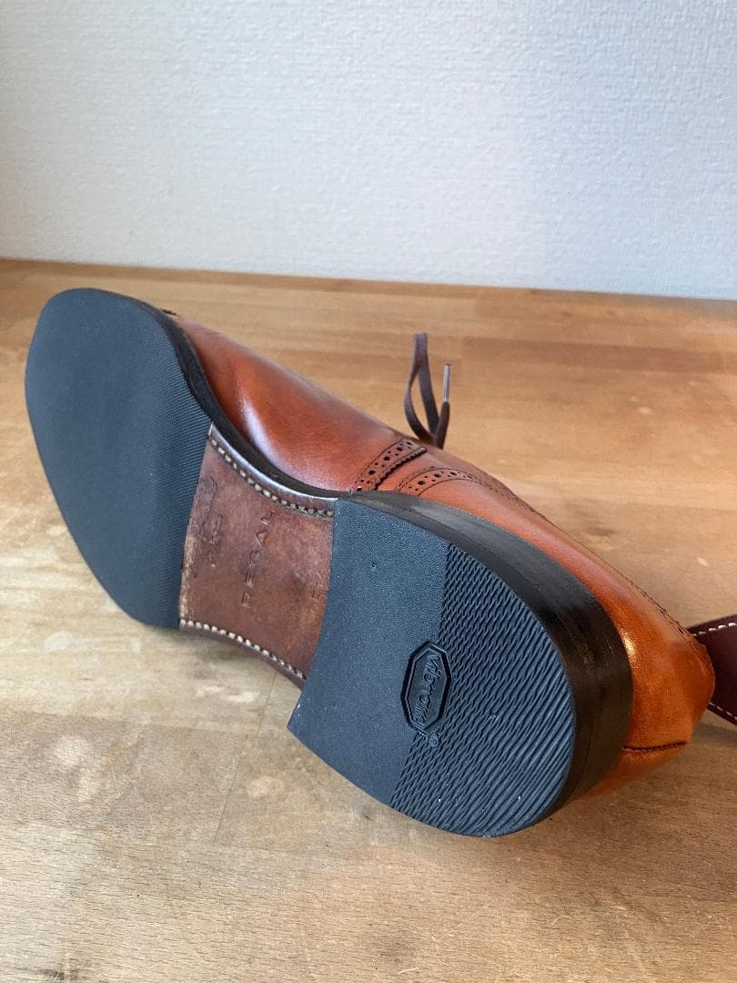 REGAL 27.5cm ドレスシューズとベルトセット（シューツリー付き）