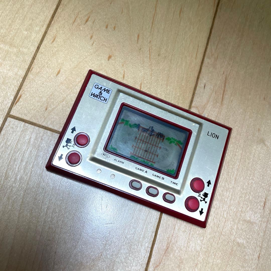 ジャンク】任天堂 ゲームウォッチ GAME & WATCH LION ライオン - メルカリ