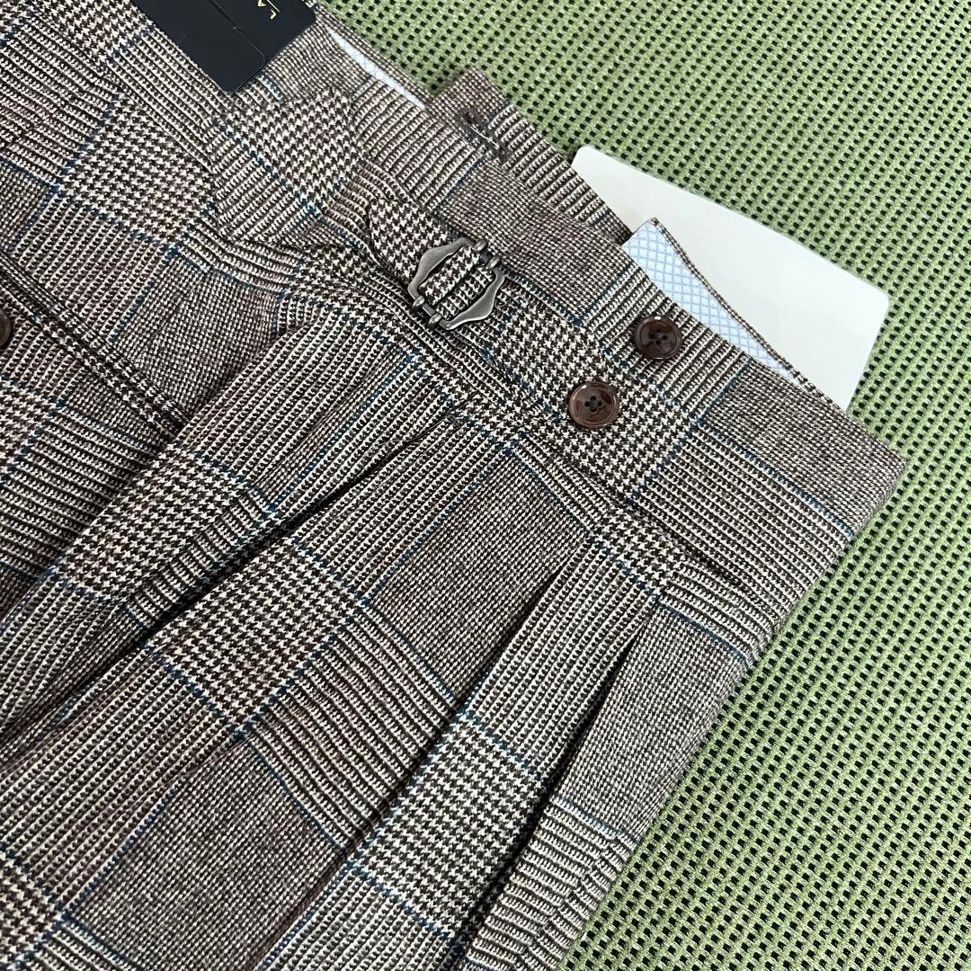 ◉新品未使用 LATORRE ラトーレ サイドアジャスタースラックス 44