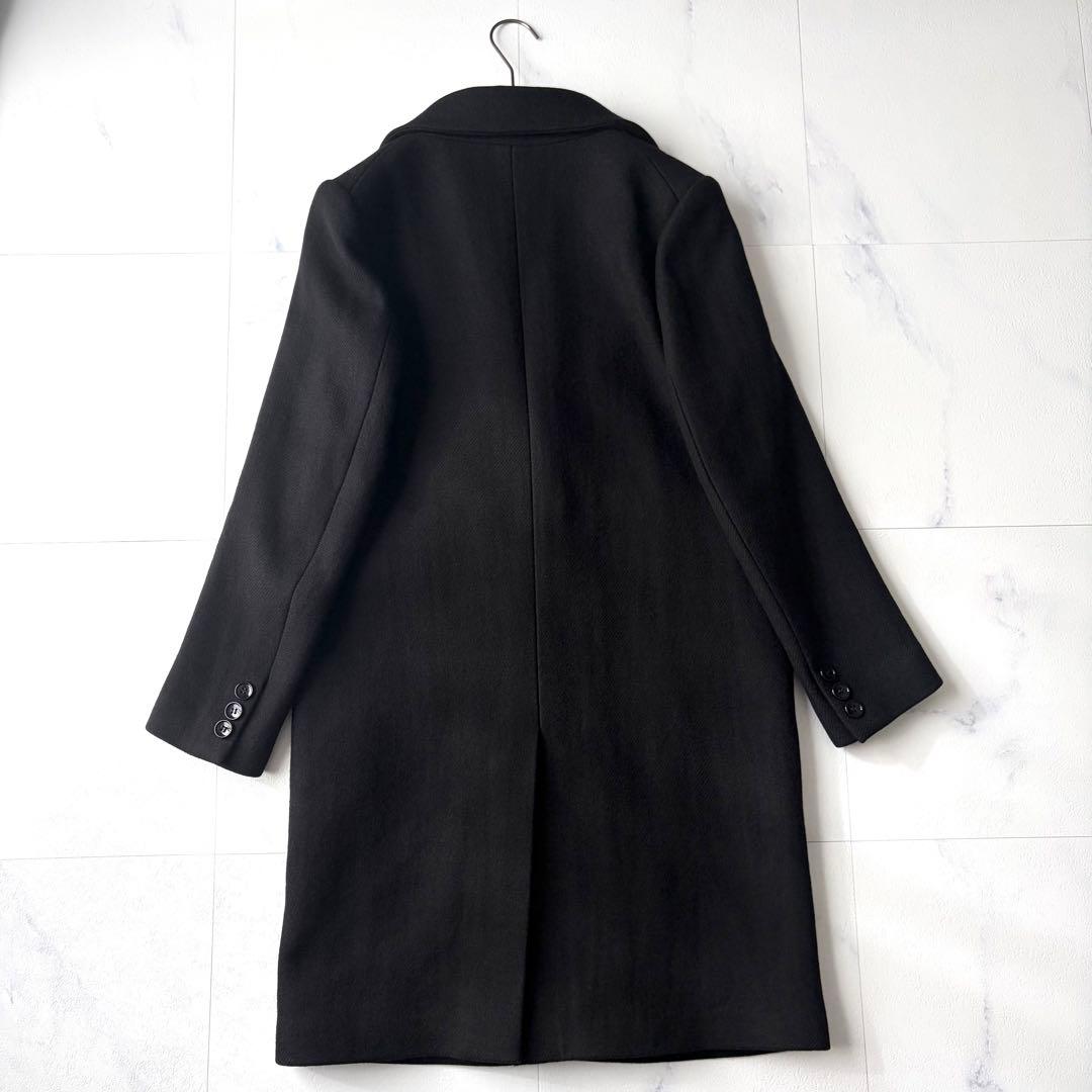 クラネ チェスターコート ウール 日本製 ゆったりサイズ 36