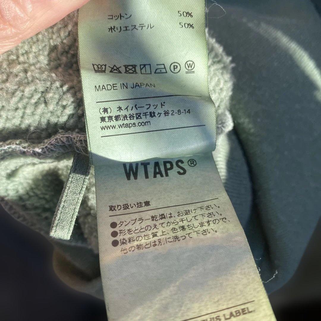 本日限り名作WTAPS 192ATDT-CSM07 BLANK HOODED01 - メルカリ