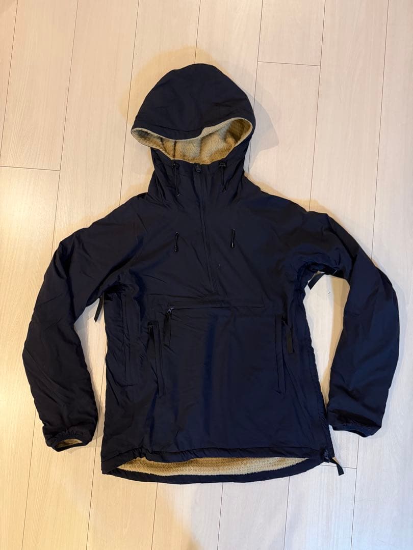 山と道 Alpha Anorak ネイビー Sサイズ 山と道 Alpha Anorak アルファアノラック ポーラテック アルファ
