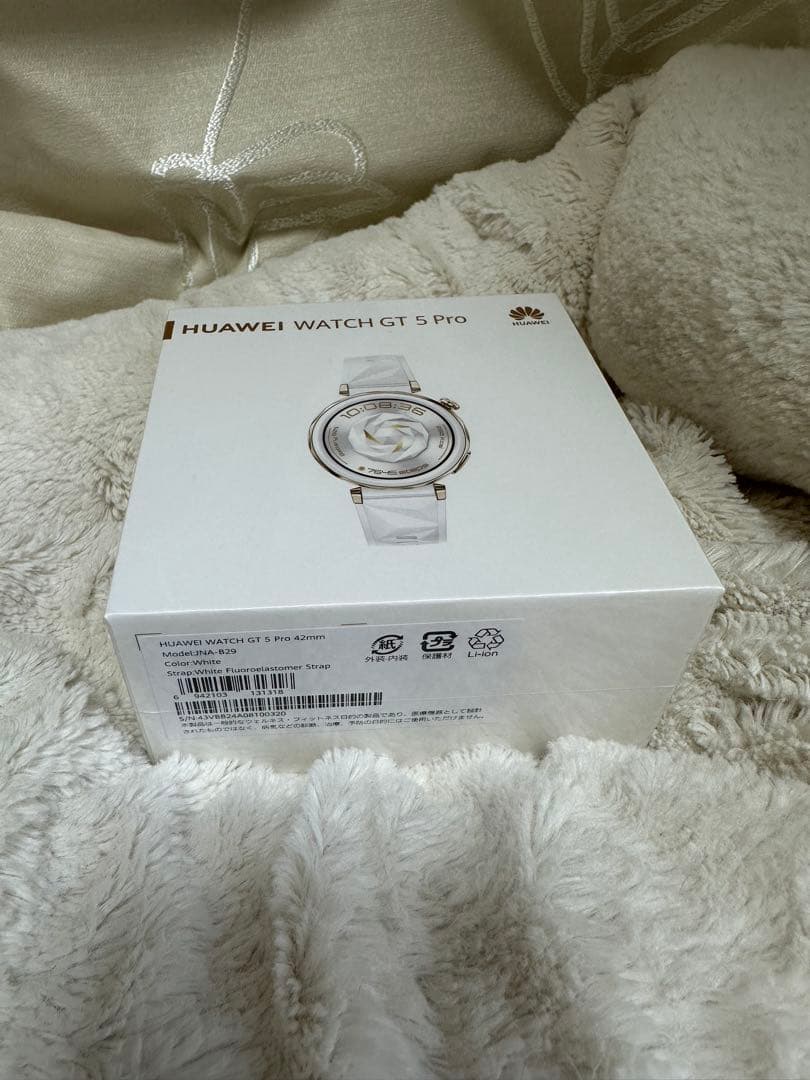 時計 Huawei GT5 pro 42mm Huawei Watch GT5 42mm White Ceramic - watchesonline.com