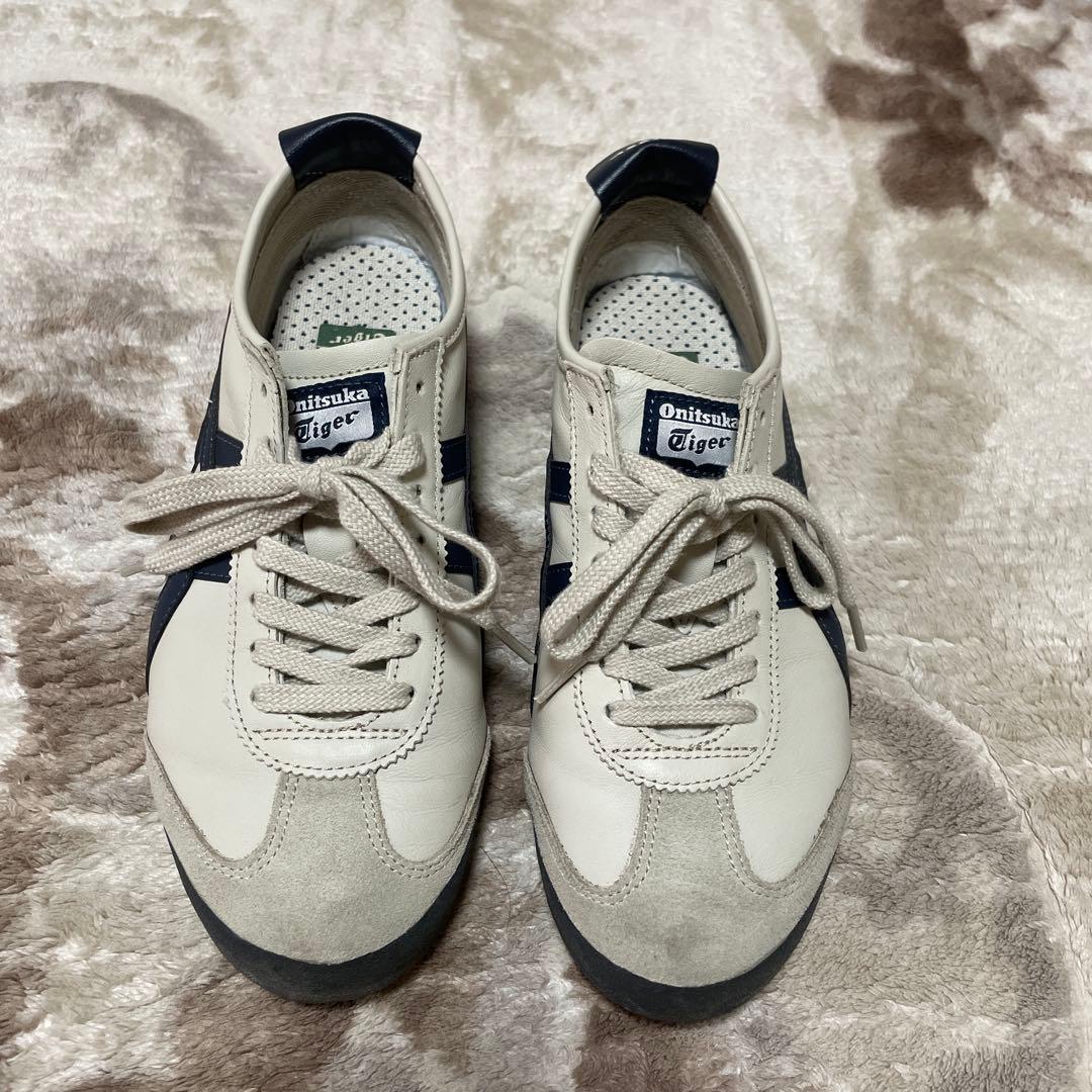 Onitsuka Tiger スニーカー アイボリー/ネイビー オニツカタイガー
