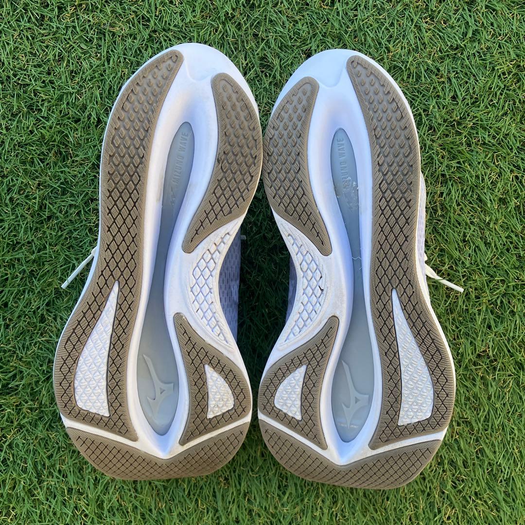 ミズノ ウエーブリベリオンフラッシュ2 WIDEランニングシューズ 25.0cm