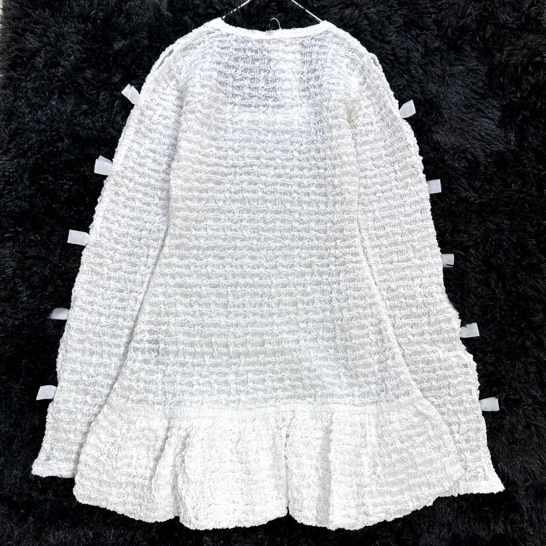 25SS 新品タグ付 パメオポーズ ギャザリングパフミニドレス ワンピース