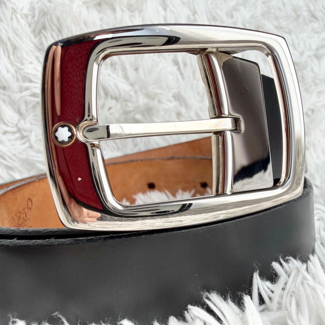 極美品&レア】モンブラン ベルト マイスターシューテック レザー