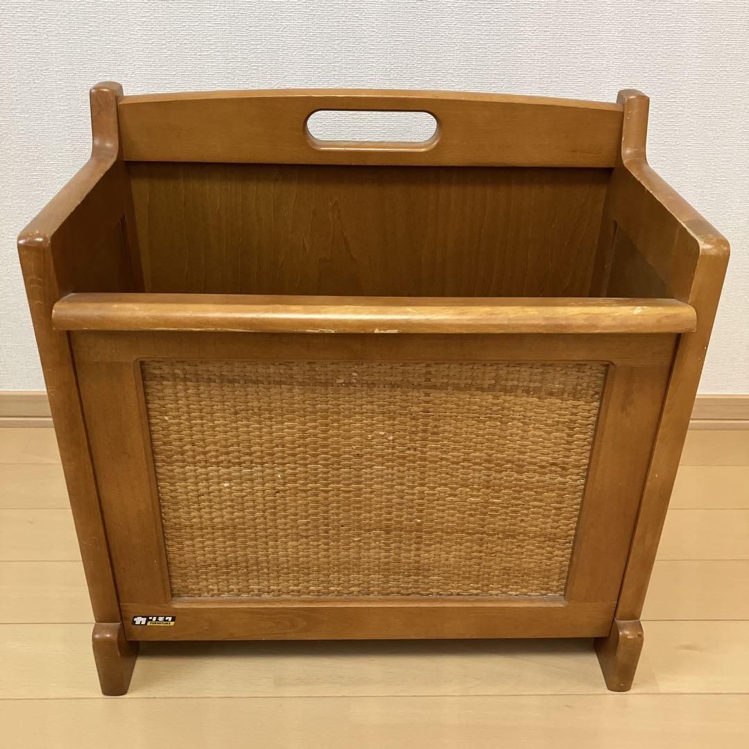 カリモク 木製 マガジンラック - メルカリ