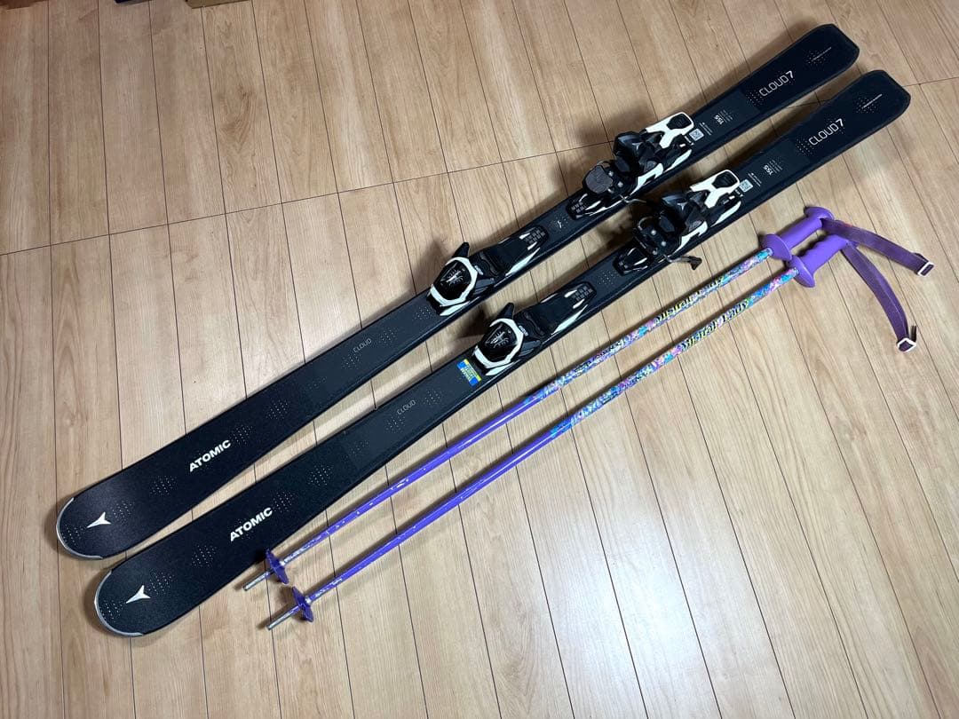 スキー セット アトミック atomic CLOUD7 / 155cm /計3点 - メルカリ
