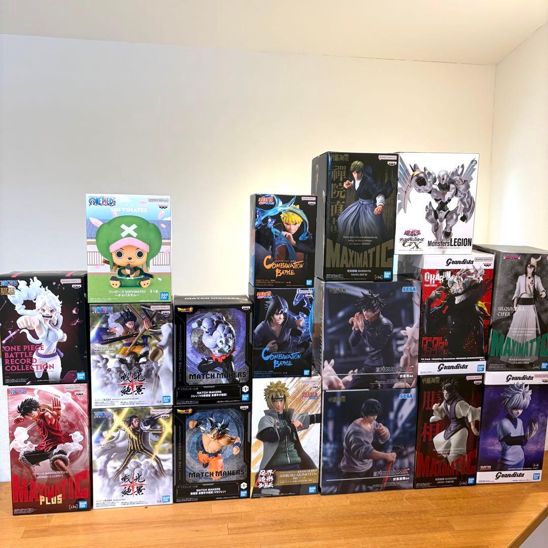 ジャンプ系フィギュア ワンピース NARUTO18体盛り盛りセット!！ - メルカリ