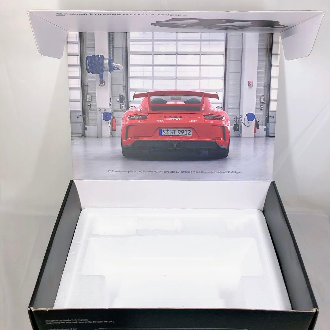 美品】ポルシェ 911 GT3 マフラー型スピーカー インテリア ワイヤレス
