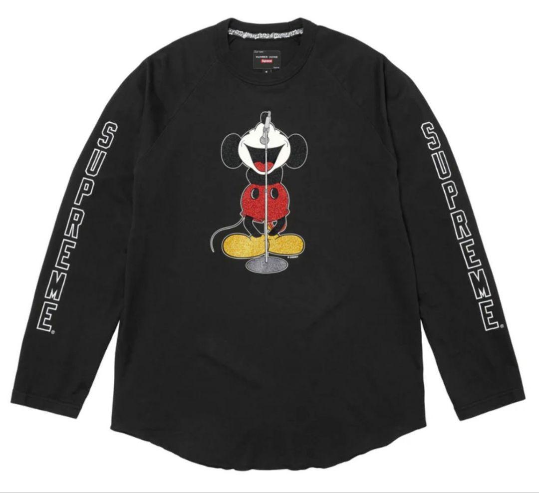 即発送 シュプリーム ナンバーナイン Mickey Raglan L/S Top - メルカリ