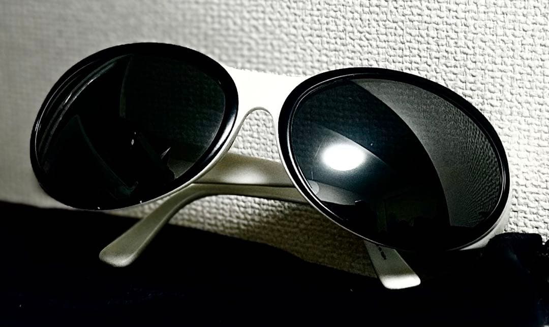 美品 アーネット ミラーレンズ ホットケーキ 白×黒 リンガー HOTCAKES