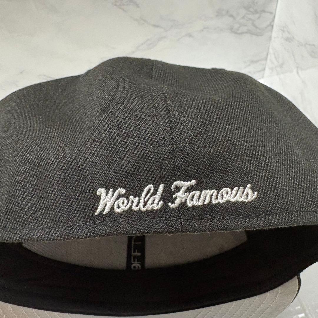 y011715 Supreme×NEW ERA コラボキャップ ブラック59.6 - メルカリ