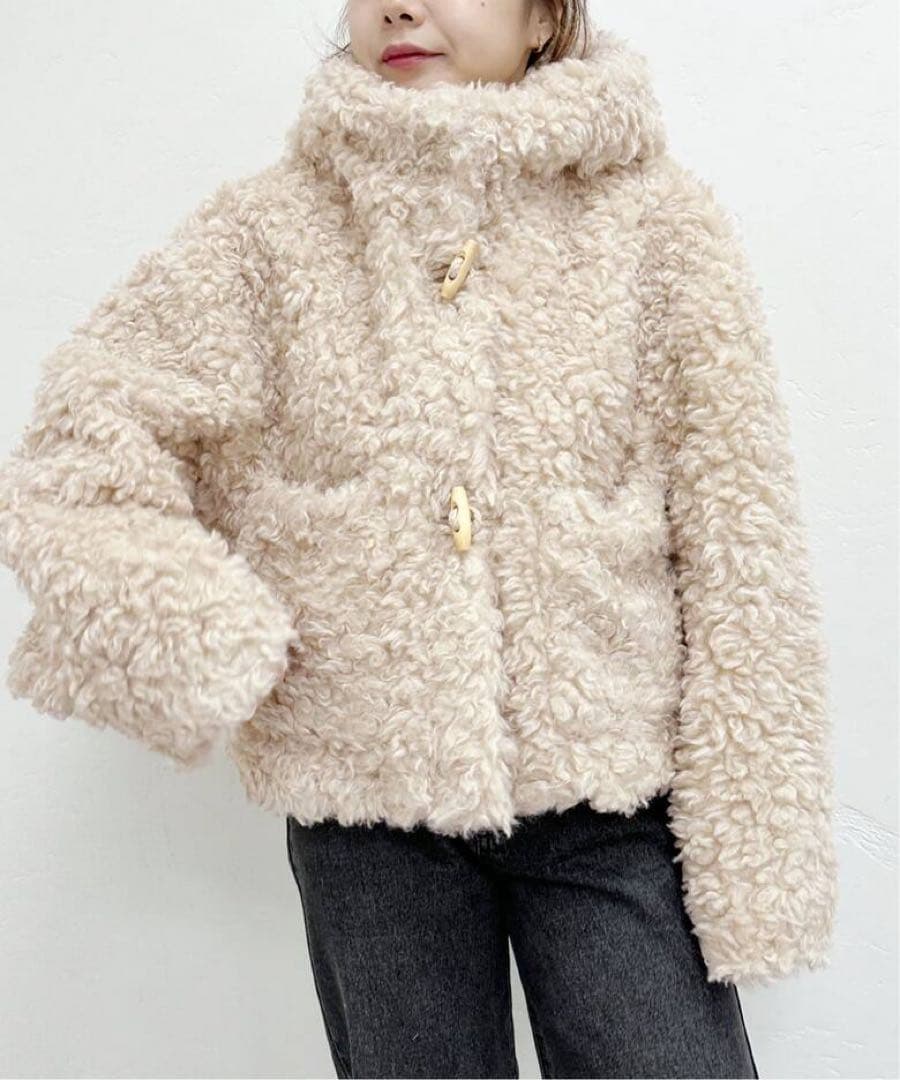 【U by SPICK&SPAN】フード付きボアダッフルコート ボアダッフルコート | おしゃれな冬コート - KEY MEMORY鎌倉