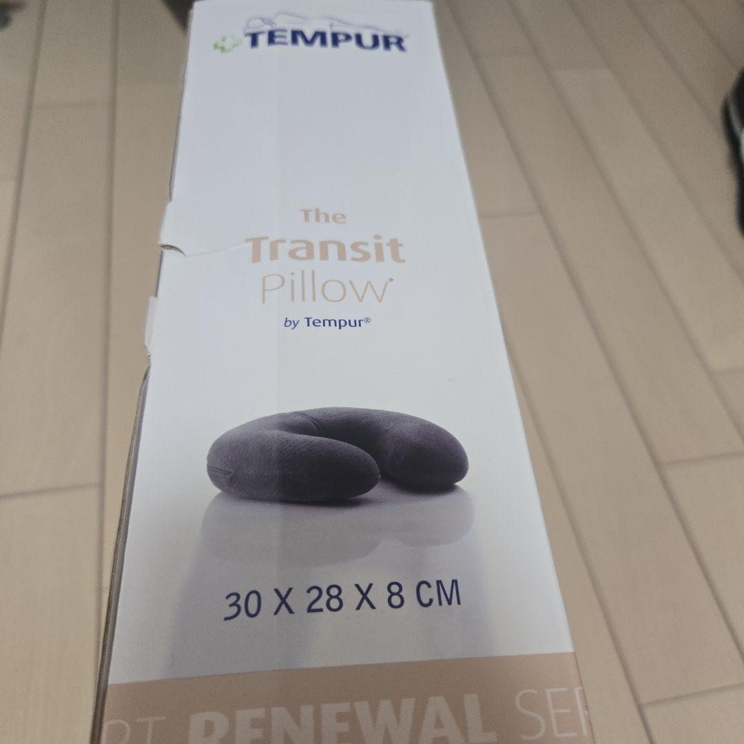 TEMPUR Transit Pillow 30x28x8cm グレー - メルカリ