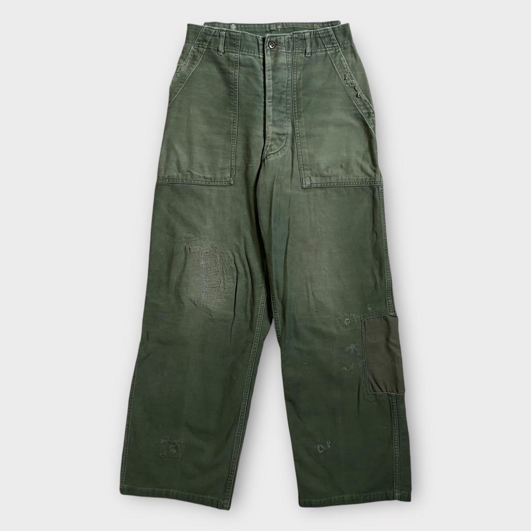 USARMY 50~60s OG-107 ベイカーパンツ 襤褸 リペア 初期型 - メルカリ