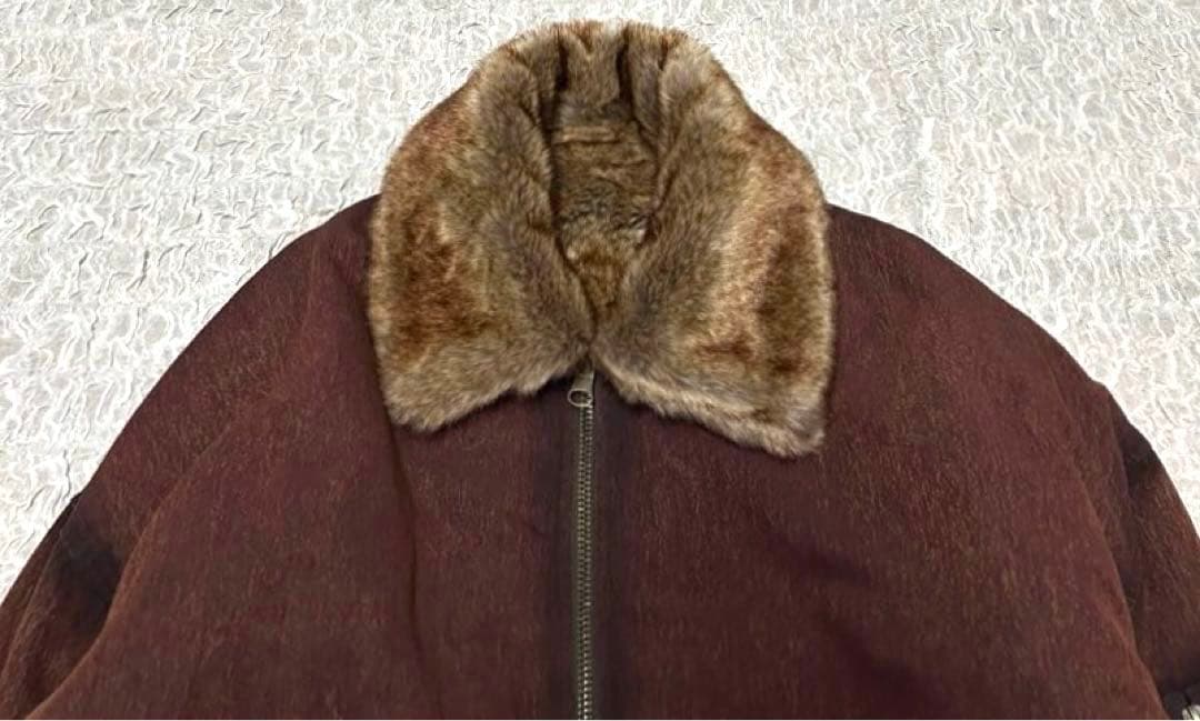 極美品】BALLSY BROTHERS リバーシブルファーフライトジャケット