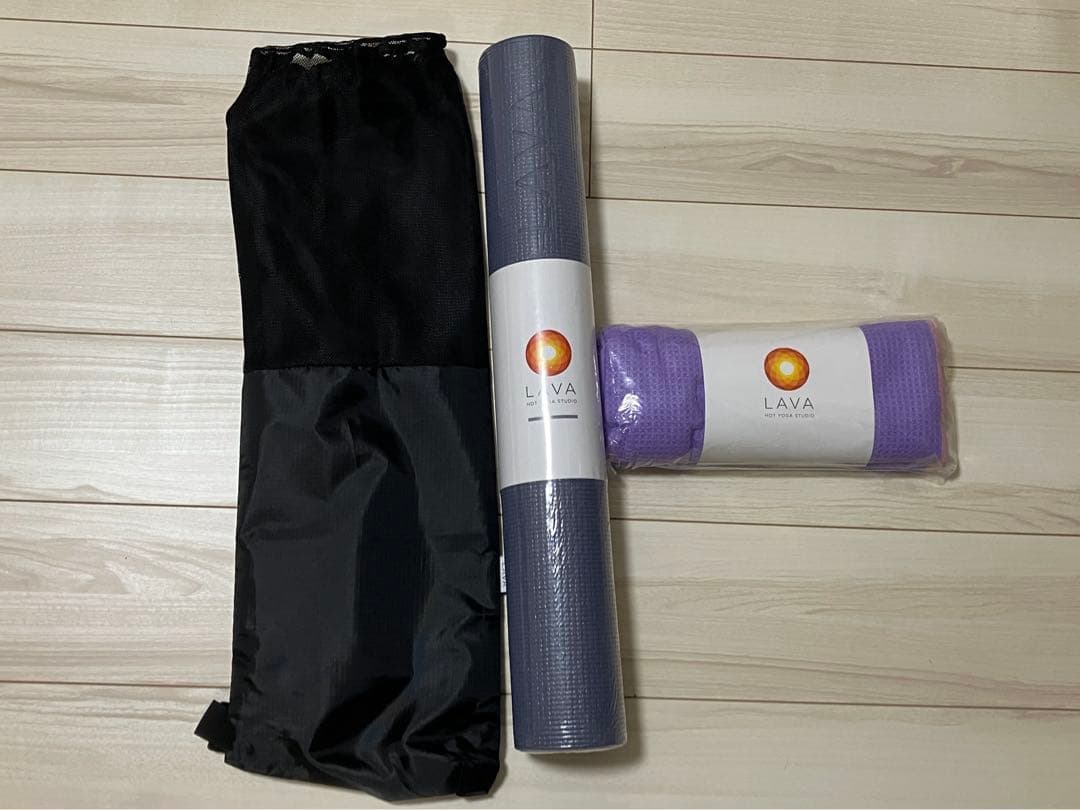 LAVA ヨガマット ヨガラグ マットケース 3点セット
