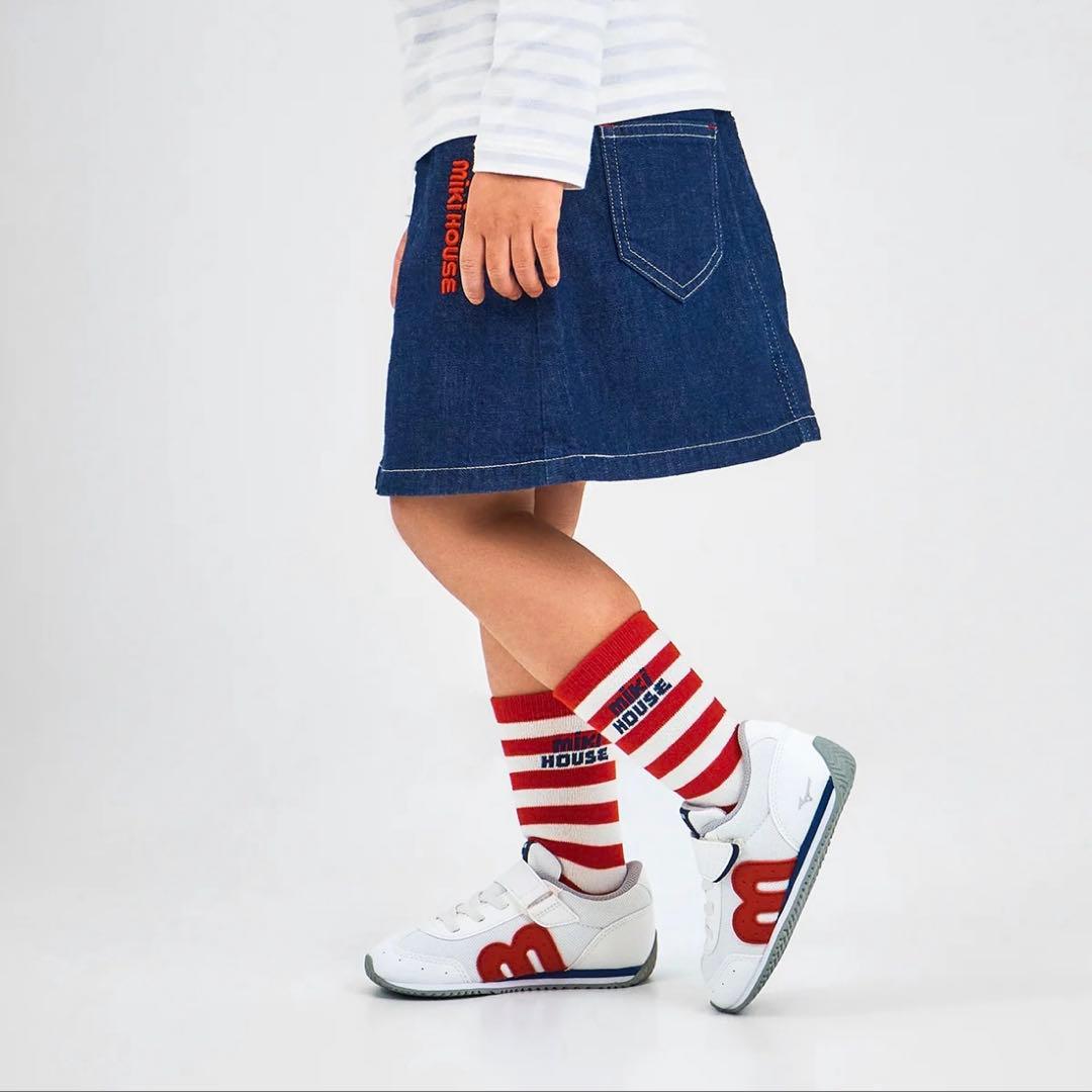 ミキハウス スニーカー　ミズノコラボ　シューズ　20.5cm 20cm