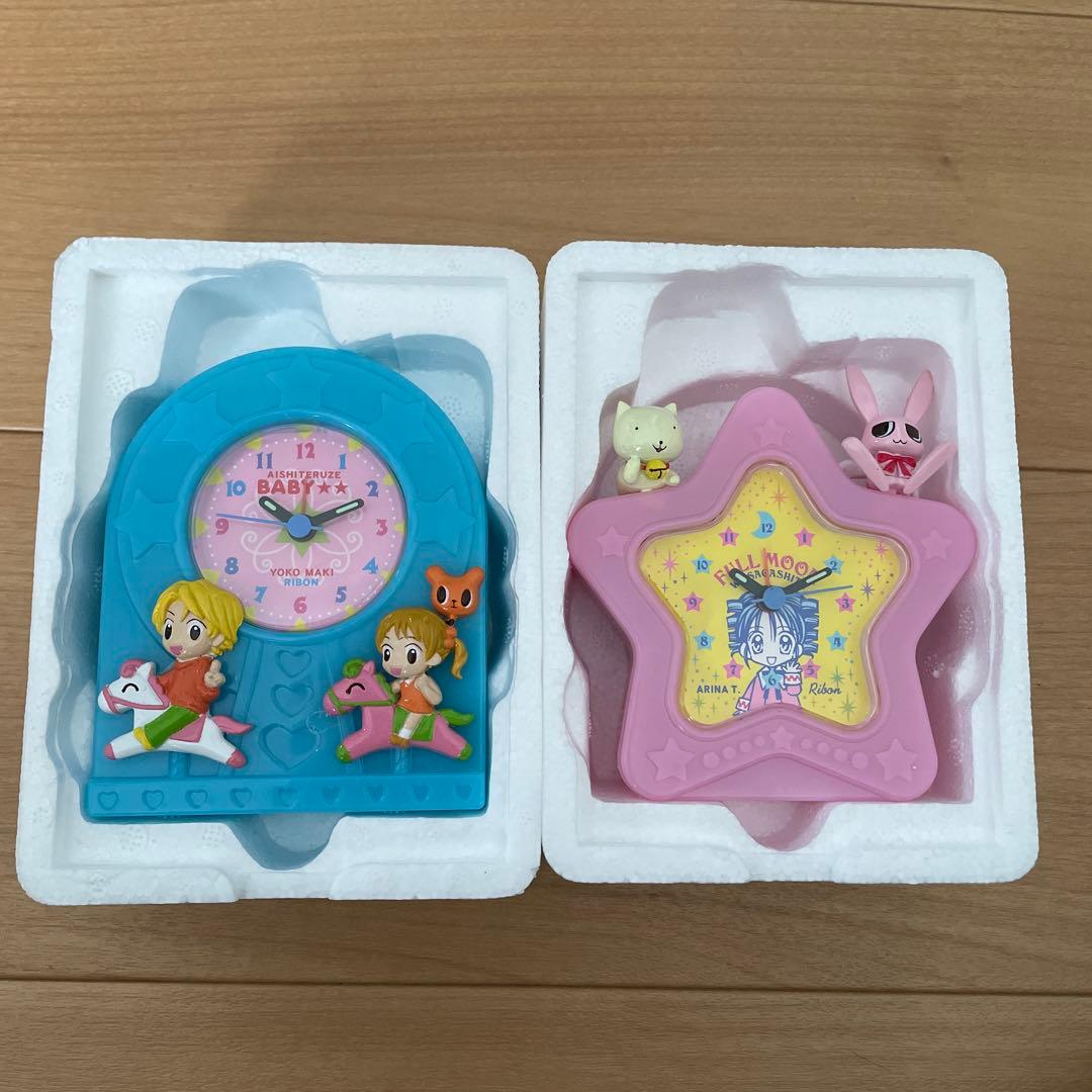 希少〉リボン 種村有菜 満月をさがして 目覚し時計 アラームクロック