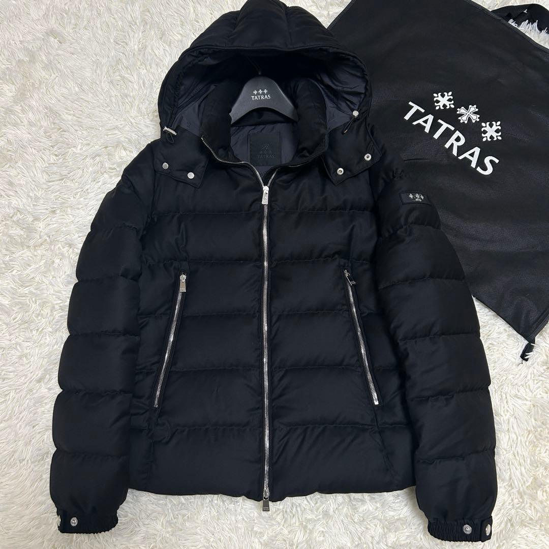 【未使用級】21AW タトラス ドミツィアーノ ダウンジャケット 黒 03 L 未使用級】21AW タトラス ドミツィアーノ ダウンジャケット 黒 03 L