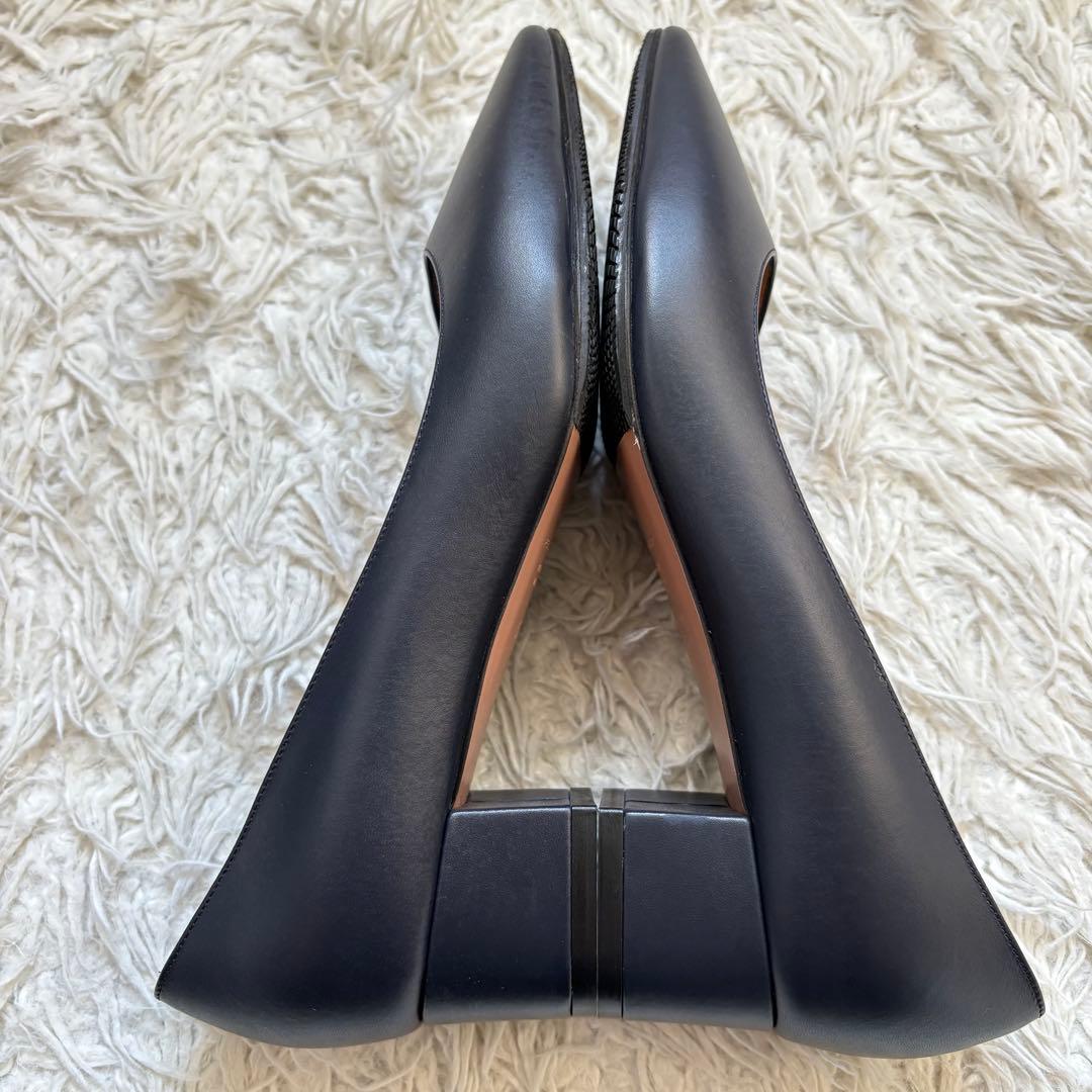 極美品　PELLICO ペリーコ　NEBI パンプス　ネイビー　22.5cm 箱