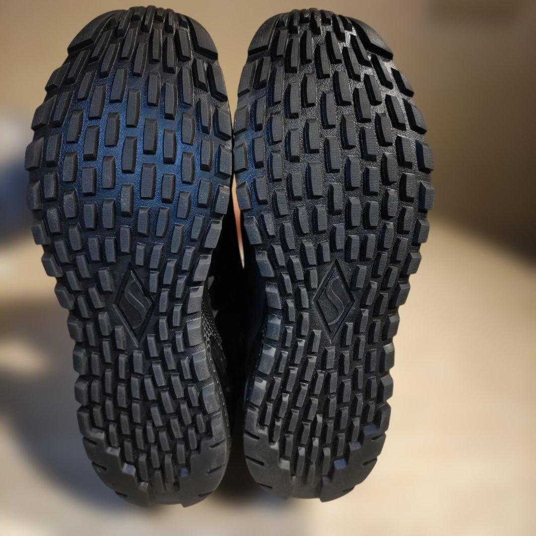 新品24.5cm]スケッチャーズ ハイカットスニーカー サイドジップ 黒