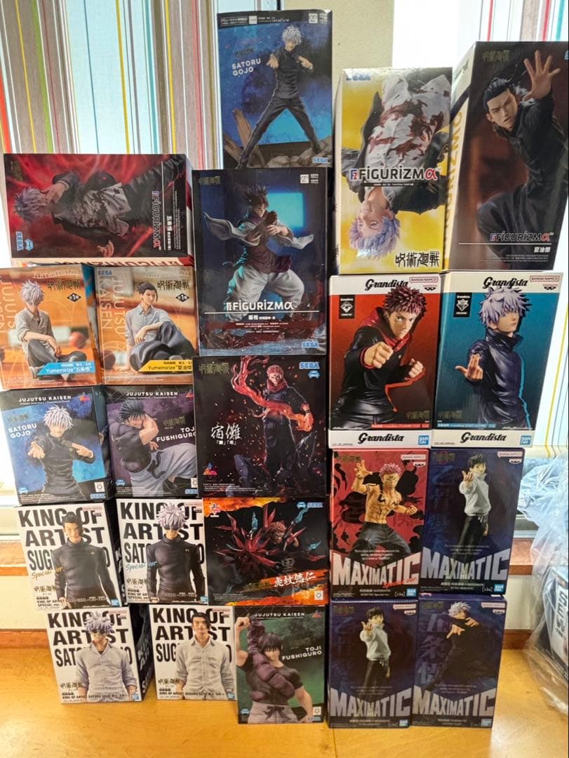 呪術廻戦まとめ売り 呪術廻戦フィギュア集めています！＃呪術廻戦 ＃呪術廻戦買取 ＃五条悟