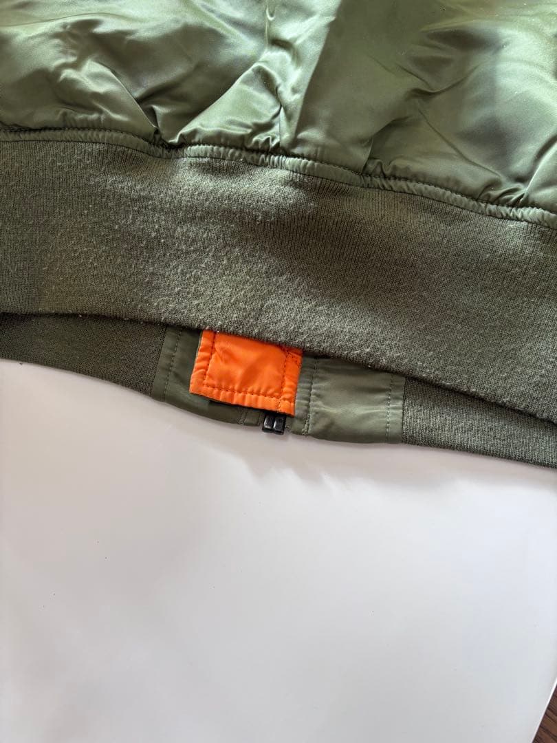 激レア】ALPHA 55周年記念モデル MA-1 ジャケット リバーシブル L