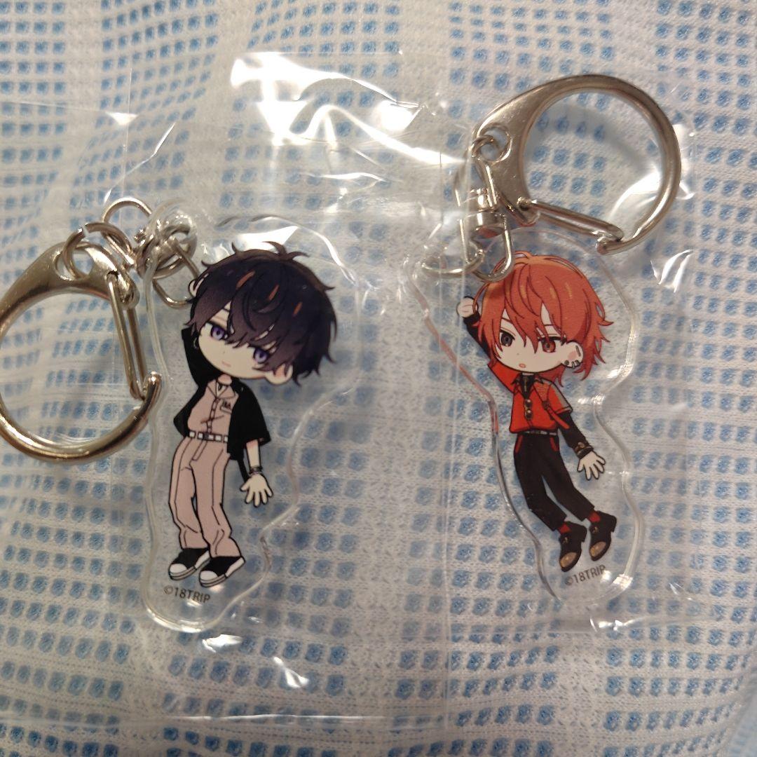 エイトリ 18TRIP 西園練牙 叢雲添 アクリルキーホルダー 2個セット