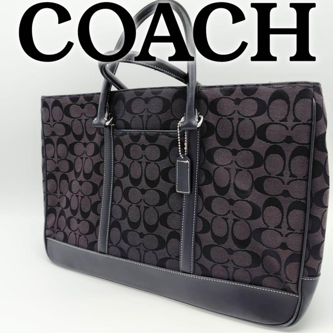 ☆COACH☆ コーチ トートバッグ ビジネスバッグ シグネチャー 6088