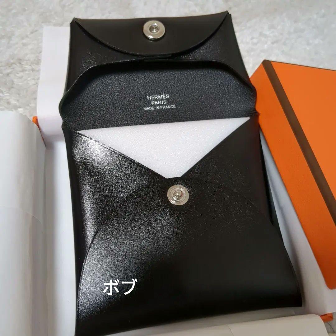 【新品未使用】バスティア ボックスカーフ HERMES 黒 エルメスは出会いだけれど、この人から買いたいという気持ちも